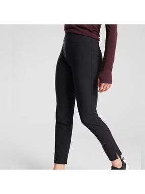 Athleta Black Wander Slim Ankle Pants Size 16